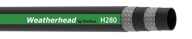 Weatherhead H280 braided hydraulic hose