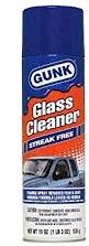 Gunk glass cleaner