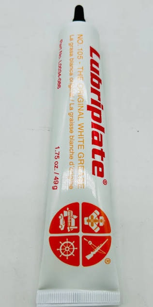 Lubriplate No. 105 white grease, 1.75 oz