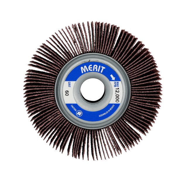 Merit High Performance AO Arbor Hole Flap Wheel, series photo