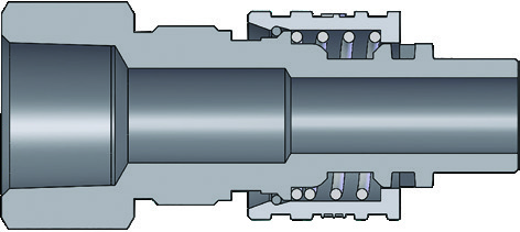 Dix-Lock N-Series Plug (Female Threads) family illustration