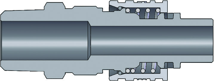 Dix-Lock N-Series Plug (Male Threads) family illustration