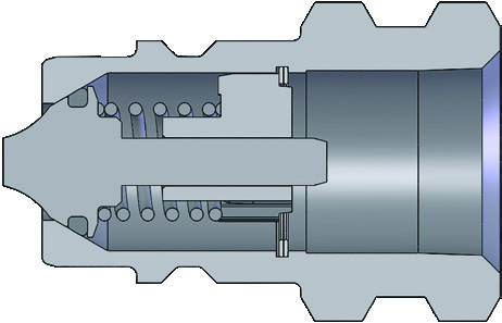 K-Series ISO-A Interchange Plug (Female Threads) family illustration