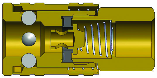 M-Series Manual ARO Interchange Coupler (Female Threads) family illustration