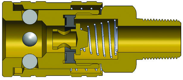 M-Series Manual ARO Interchange Coupler (Male Threads) family illustration