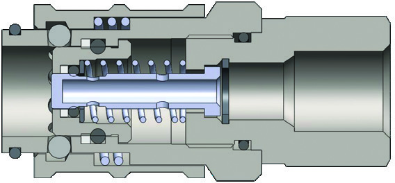 PD-Series ISO15171-1 Diagnostic Coupler (Female Threads) family illustration
