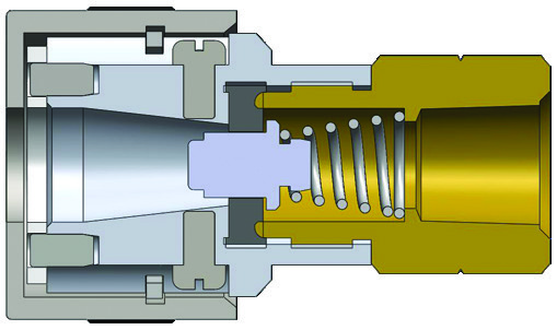 SHD-Series Twist-Lock Interchange Coupler (Female Threads) family illustration