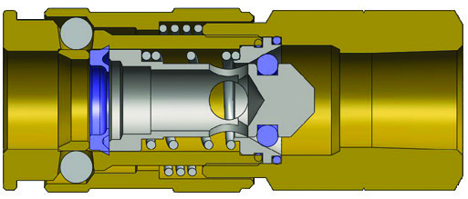 U-Series Automatic Universal Coupler (Female Threads) family illustration