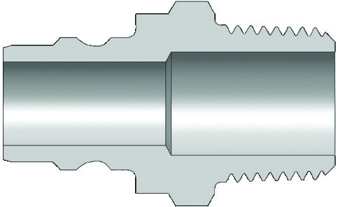 V-Series MIL-C-51234 Unvalved Plug (Male Threads) family illustration