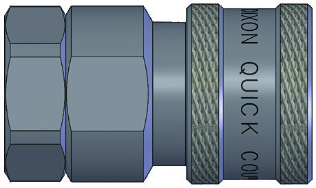 V-Series MIL-C-51234 Valved Coupler (Female Threads) family illustration
