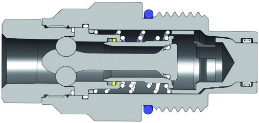 VEP-Series Plug (Female Threads) family illustration