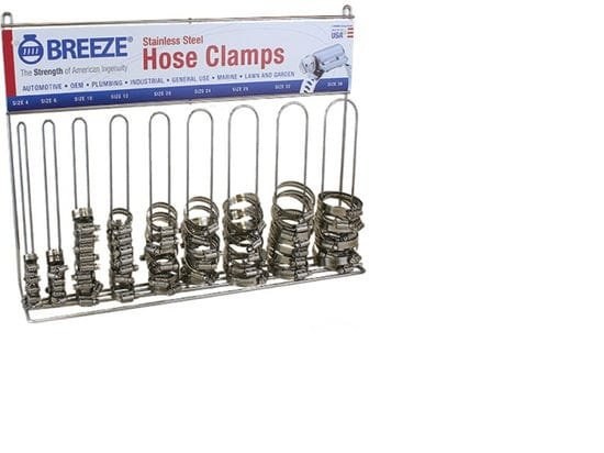 Breeze hose clamp assortment