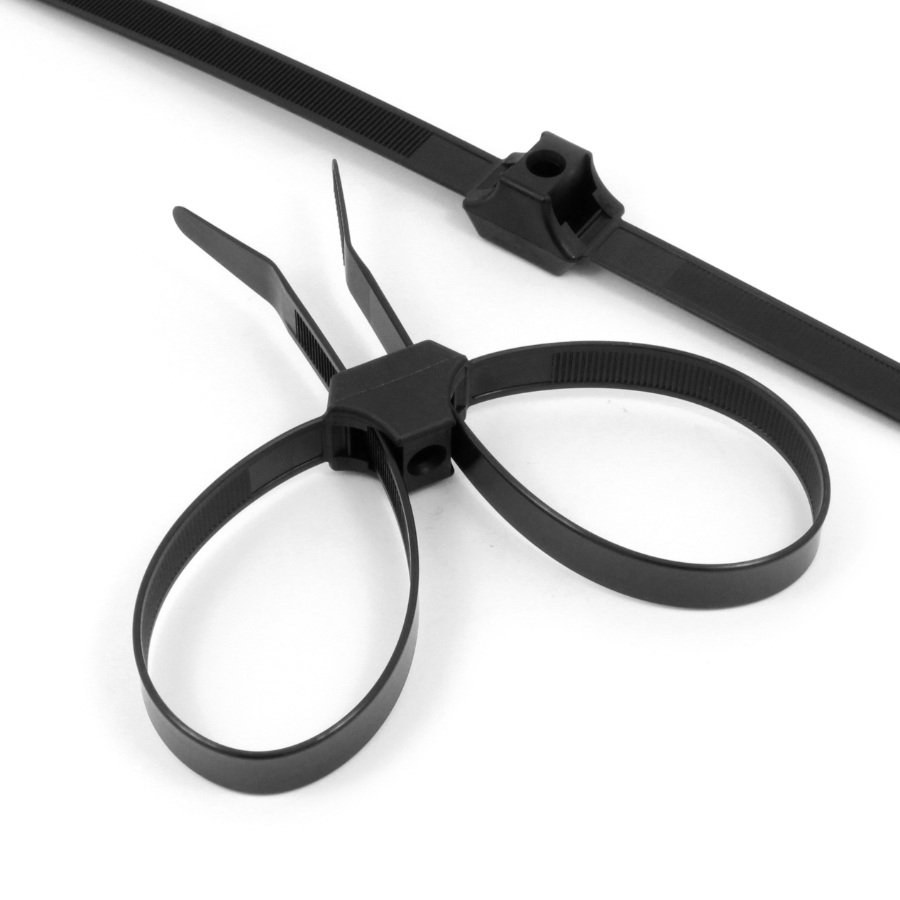 Reusable loop cable tie