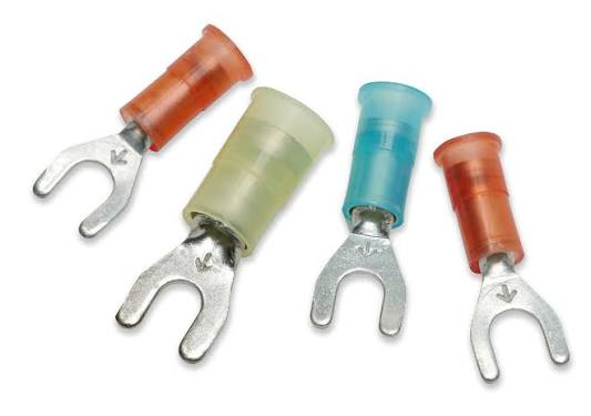3M DC insulated fork terminals