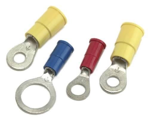3M color-coded single crimp ring terminals