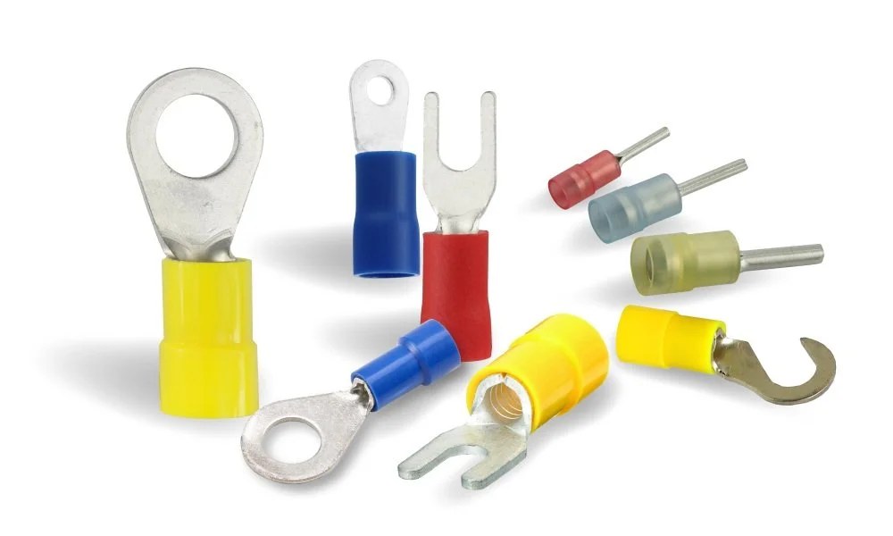 3M insulated ring, spade, fork and butt terminals