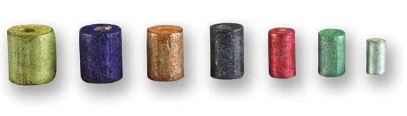 Color-coded solder pellets