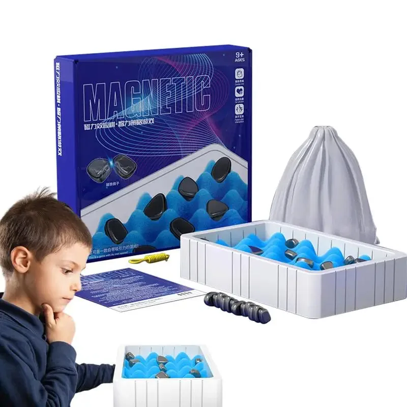 Chess Board Game Magnetic Effect view 2