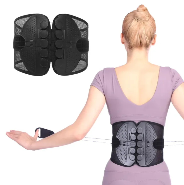 Double Pull Lumbar Support Belt view 2
