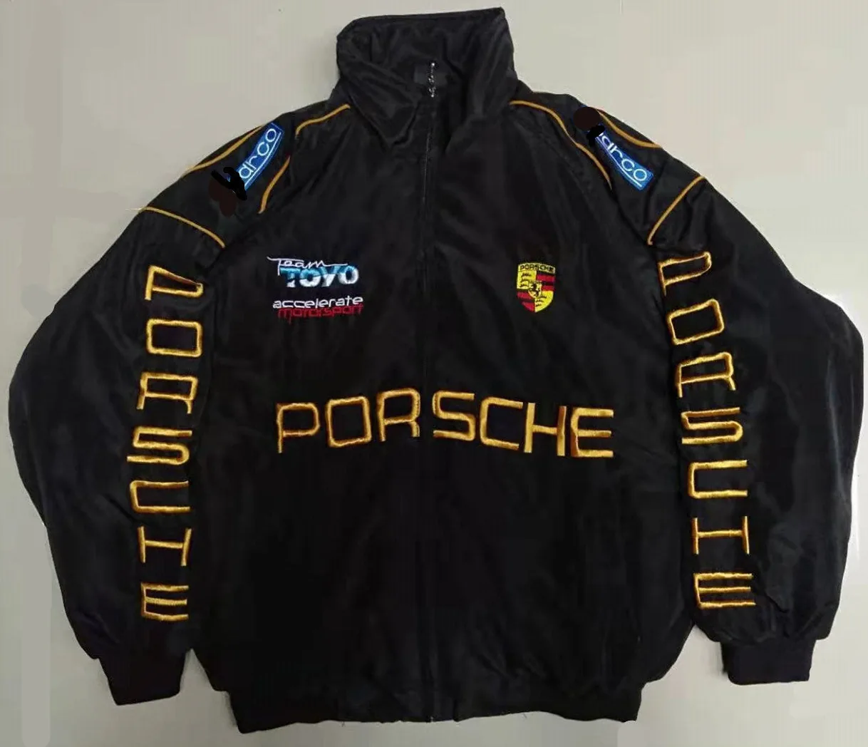 F1 Racing Jacket - Vintage Style Embroidered Outerwear view 2