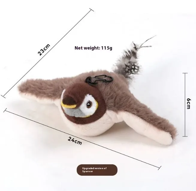 Flapping Bird Cat  Toy view 2