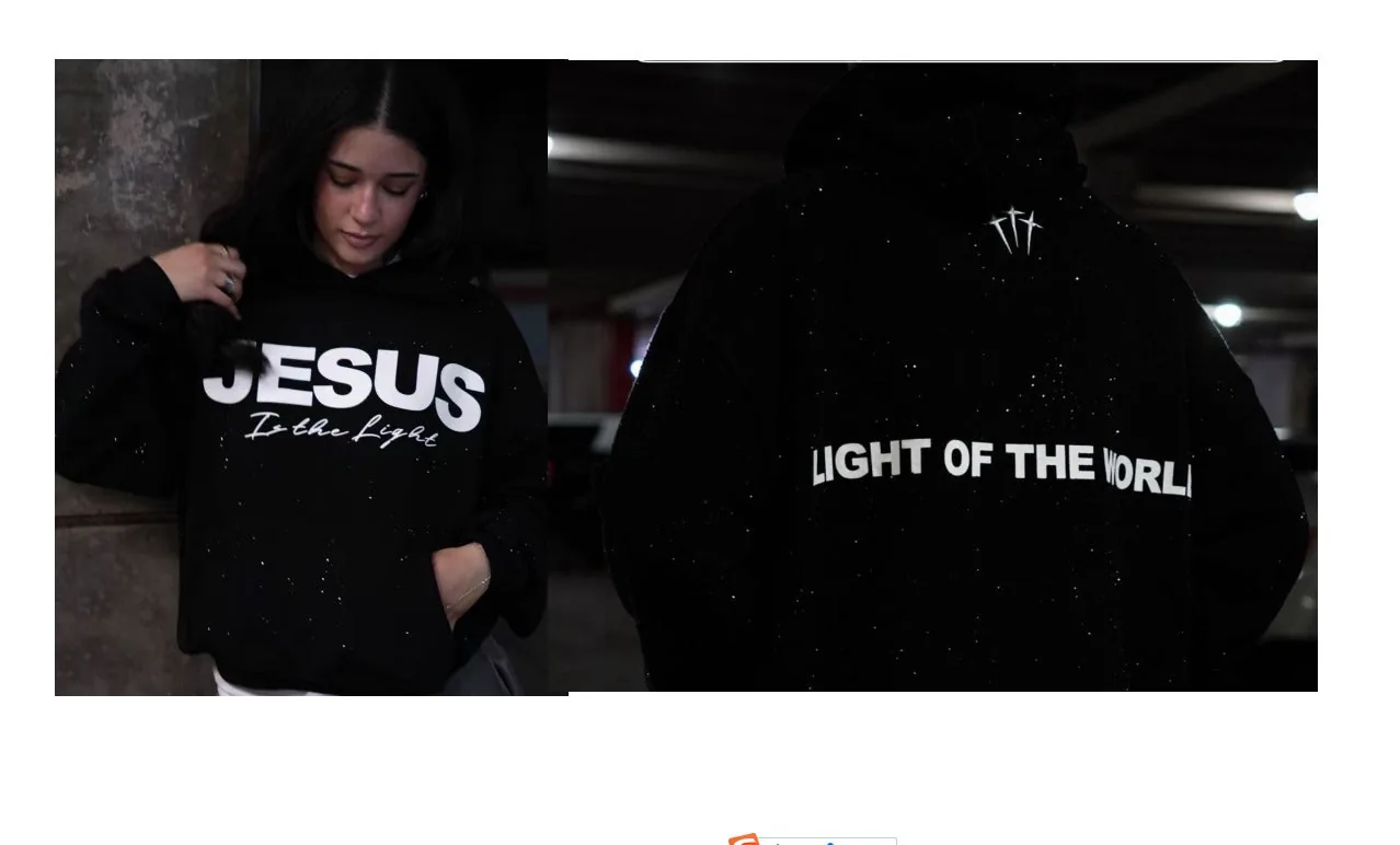 Pullover Round Neck Hooded Sweatshirt view 3