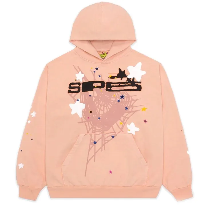 Spider Letter Prints Hoodies view 2