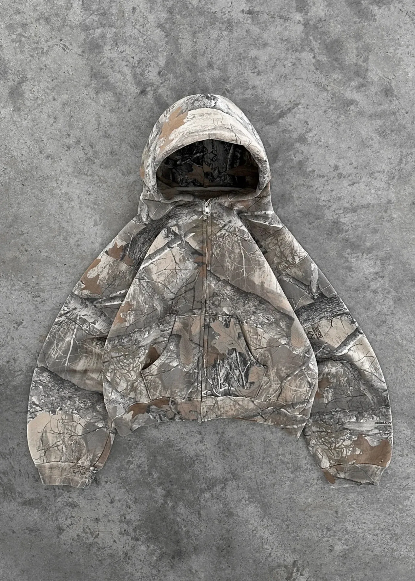 Urban Camo Retro Hoodie view 3