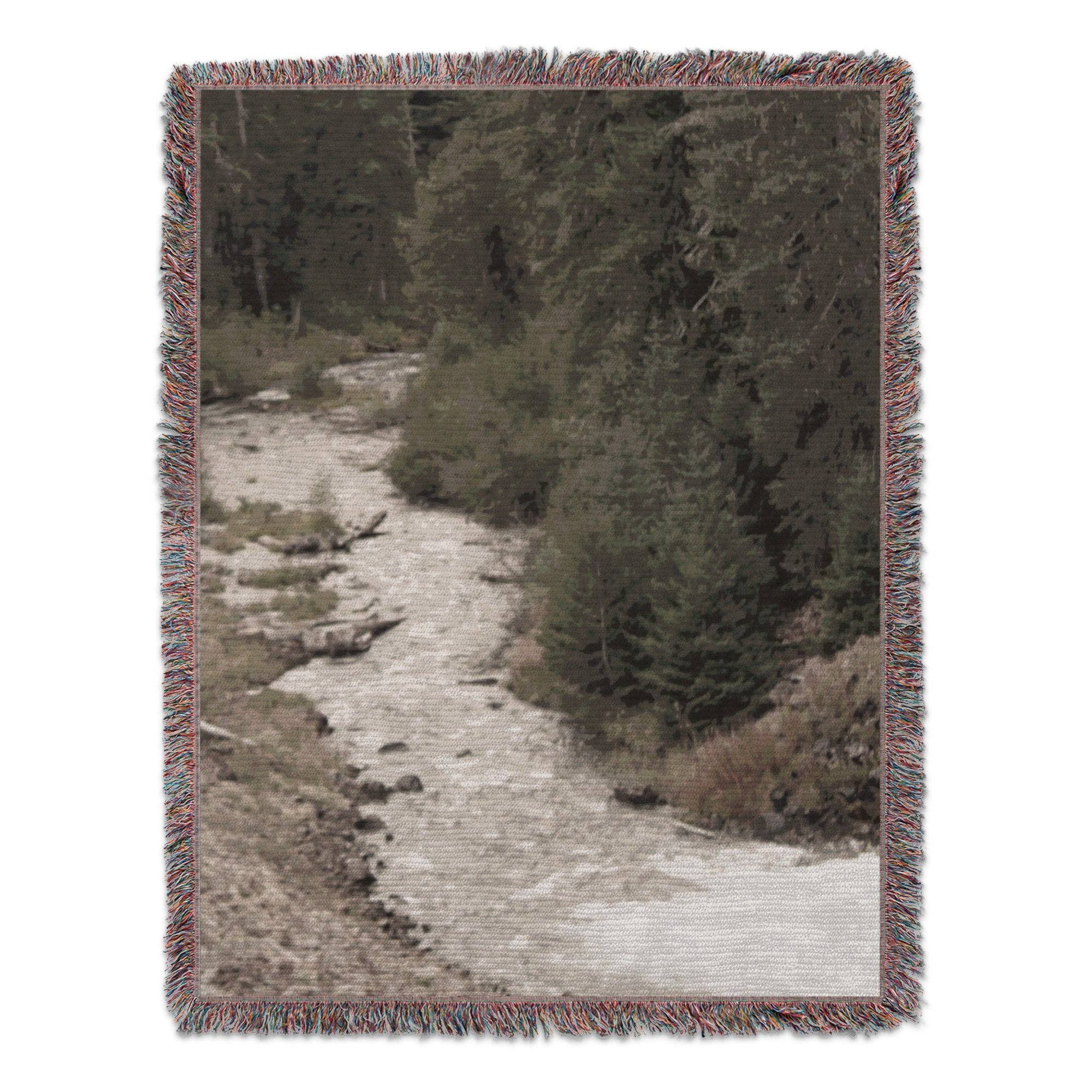 Scenic Mt Hood Oregon Landscape Blanket, Cozy Nature Inspired Throw for Home Decor, Perfect for Relaxing, High-Quality Print