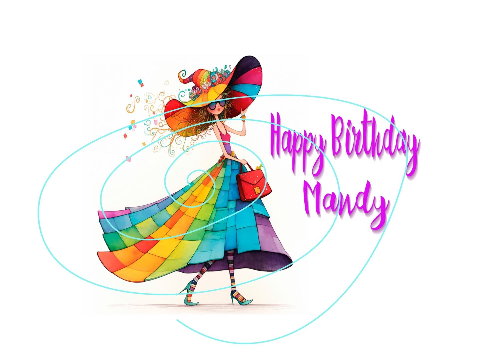 Birthday Humor Card – Eat More Cake, Celebrate Joy (Digital Download)