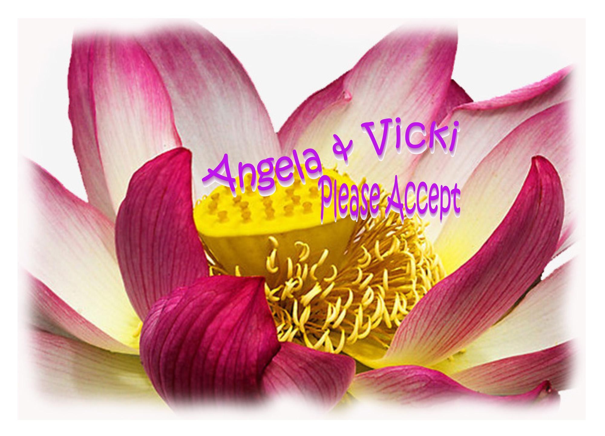 Personalized Custom Water Lily Thank You Card | Handmade Greeting Stationery