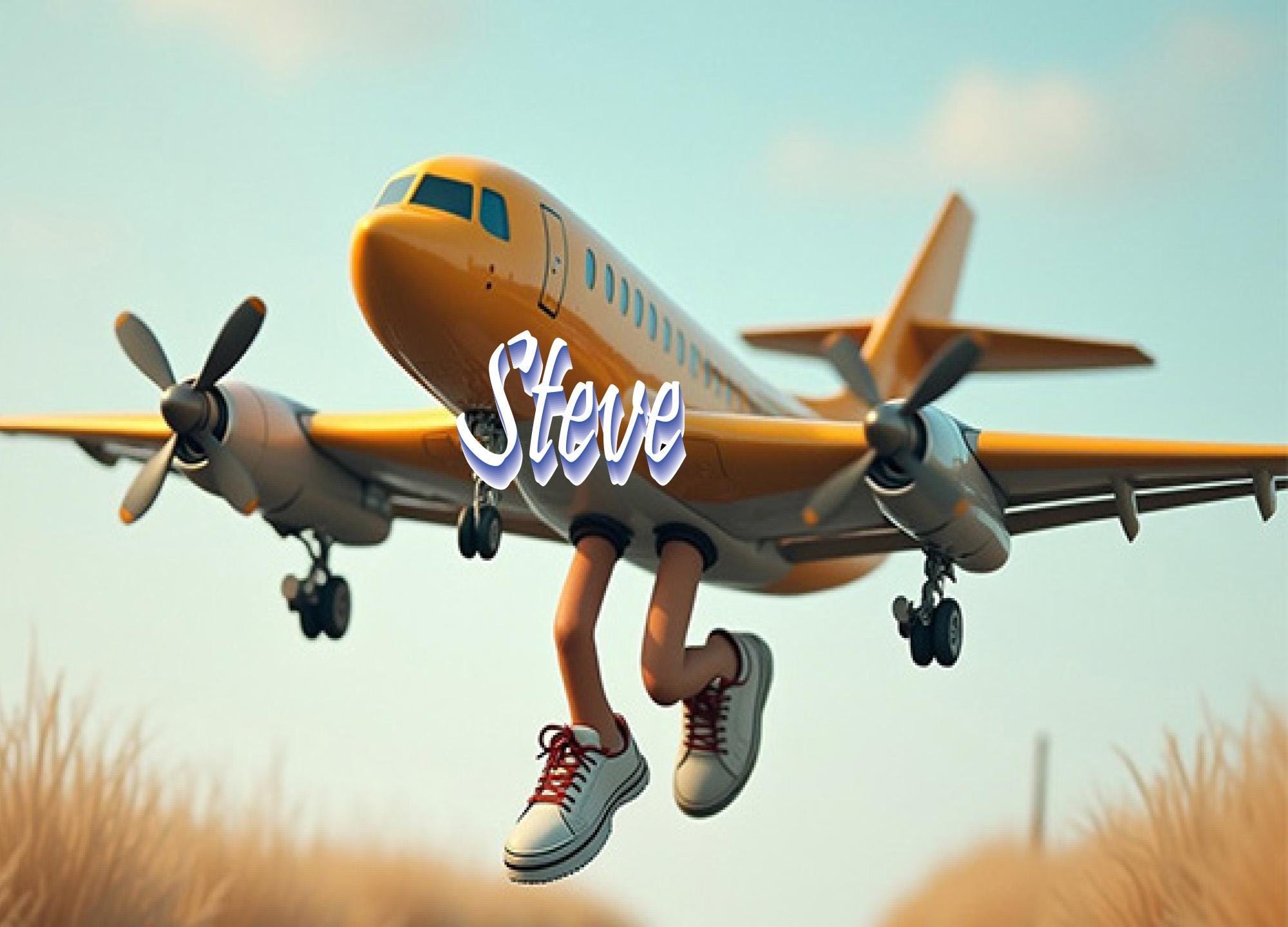 Personalized Funny Airplane Birthday Card - Custom Aviation Humor Gift for Pilots
