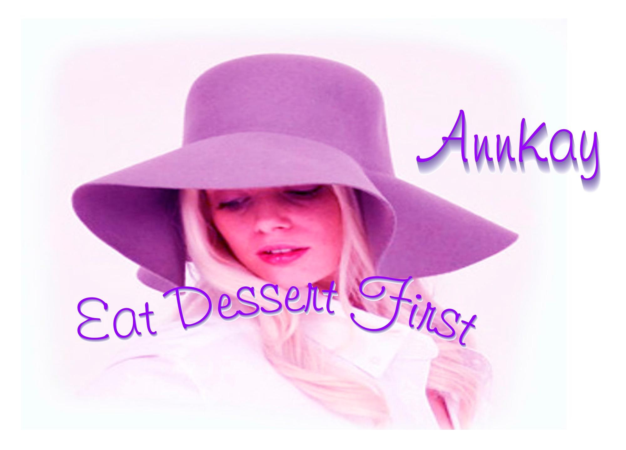 Custom Designed Eat Dessert First Birthday Greeting Card - Personalized Note