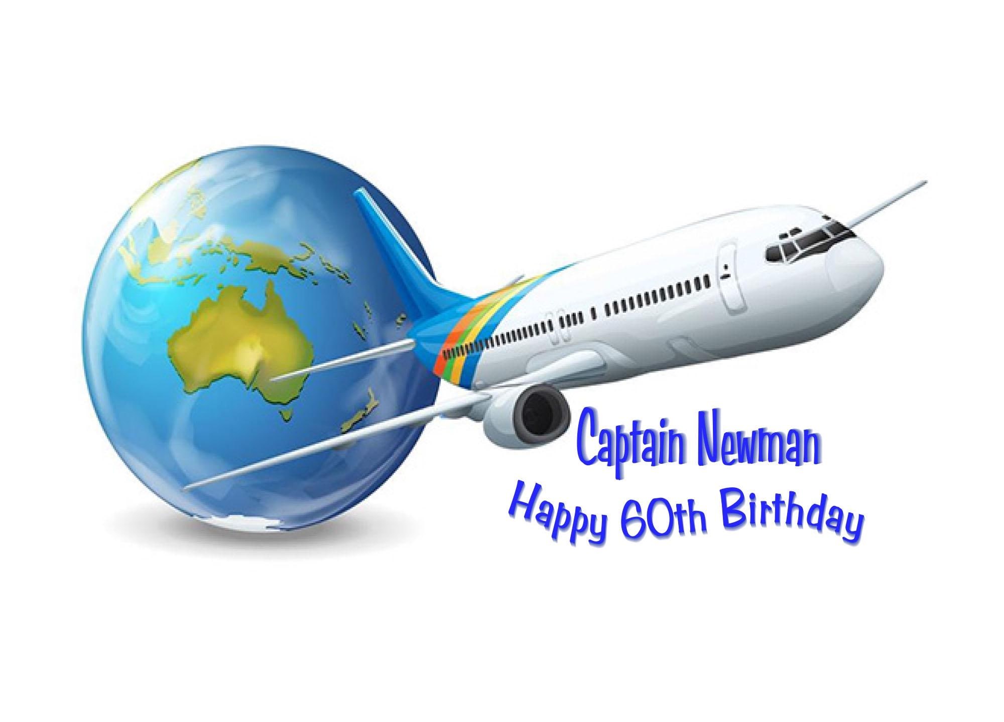 Personalized Aviation Birthday Card - You've Travelled the World!
