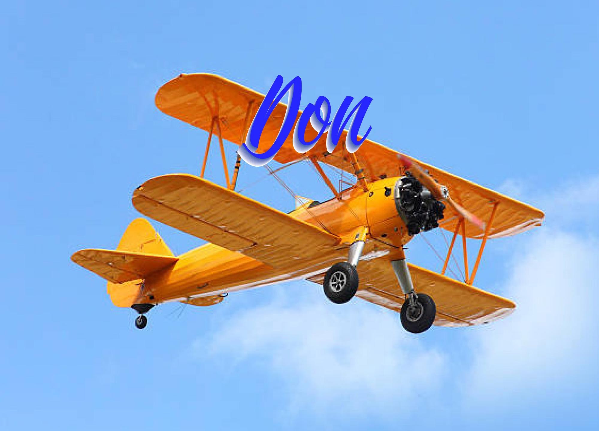 Aviation Humor Birthday Card - Personalized Greeting for Vintage Enthusiasts