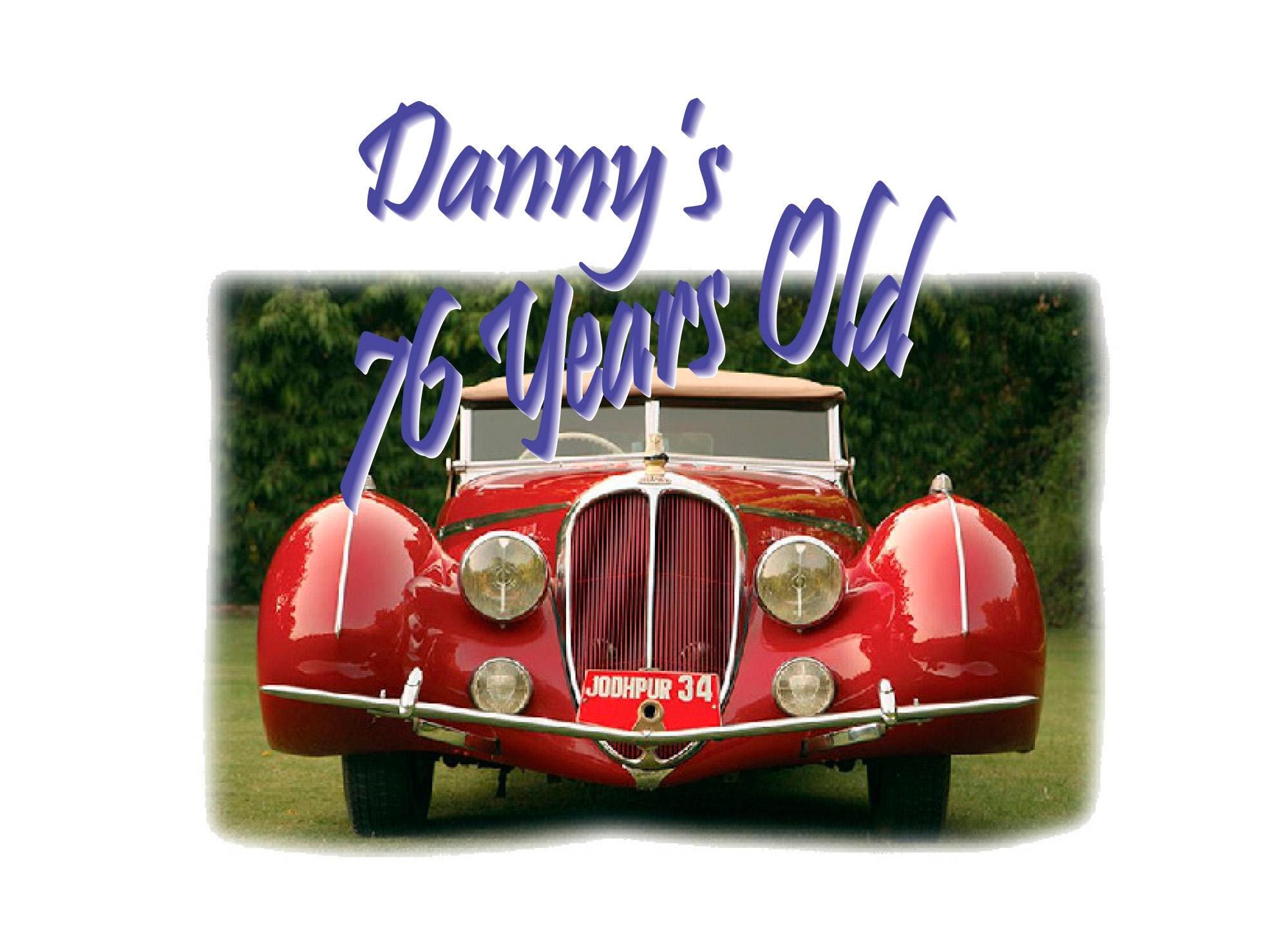 One Owner Needs Parts – Funny Birthday Card with Old Car Humor