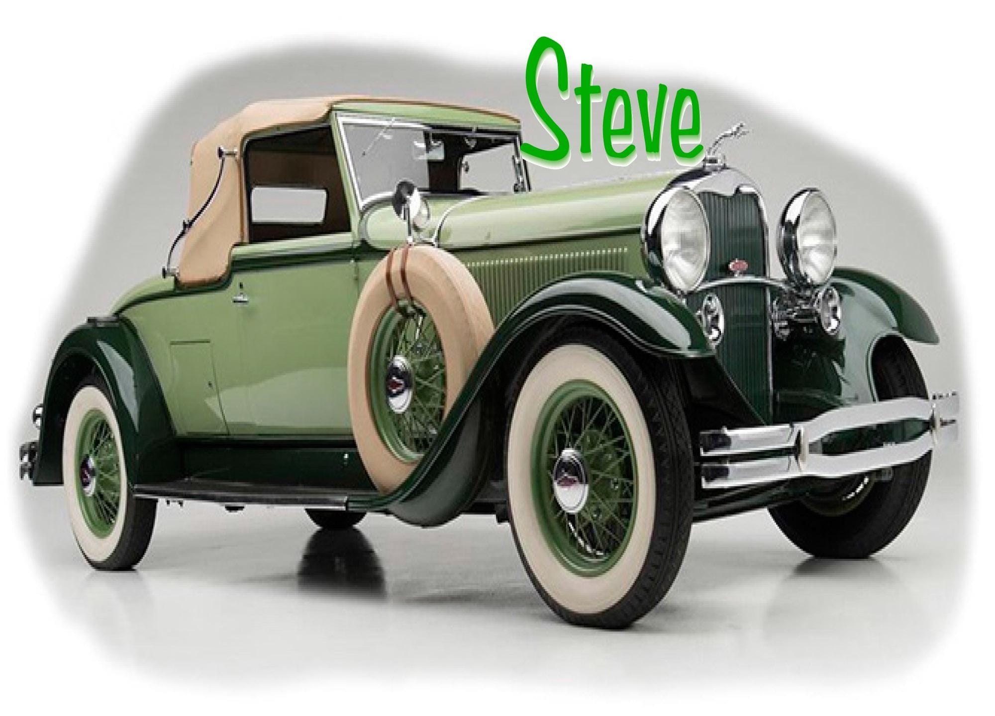 Happy Birthday Card - Life Begins at Fifty with Vintage Car Humor