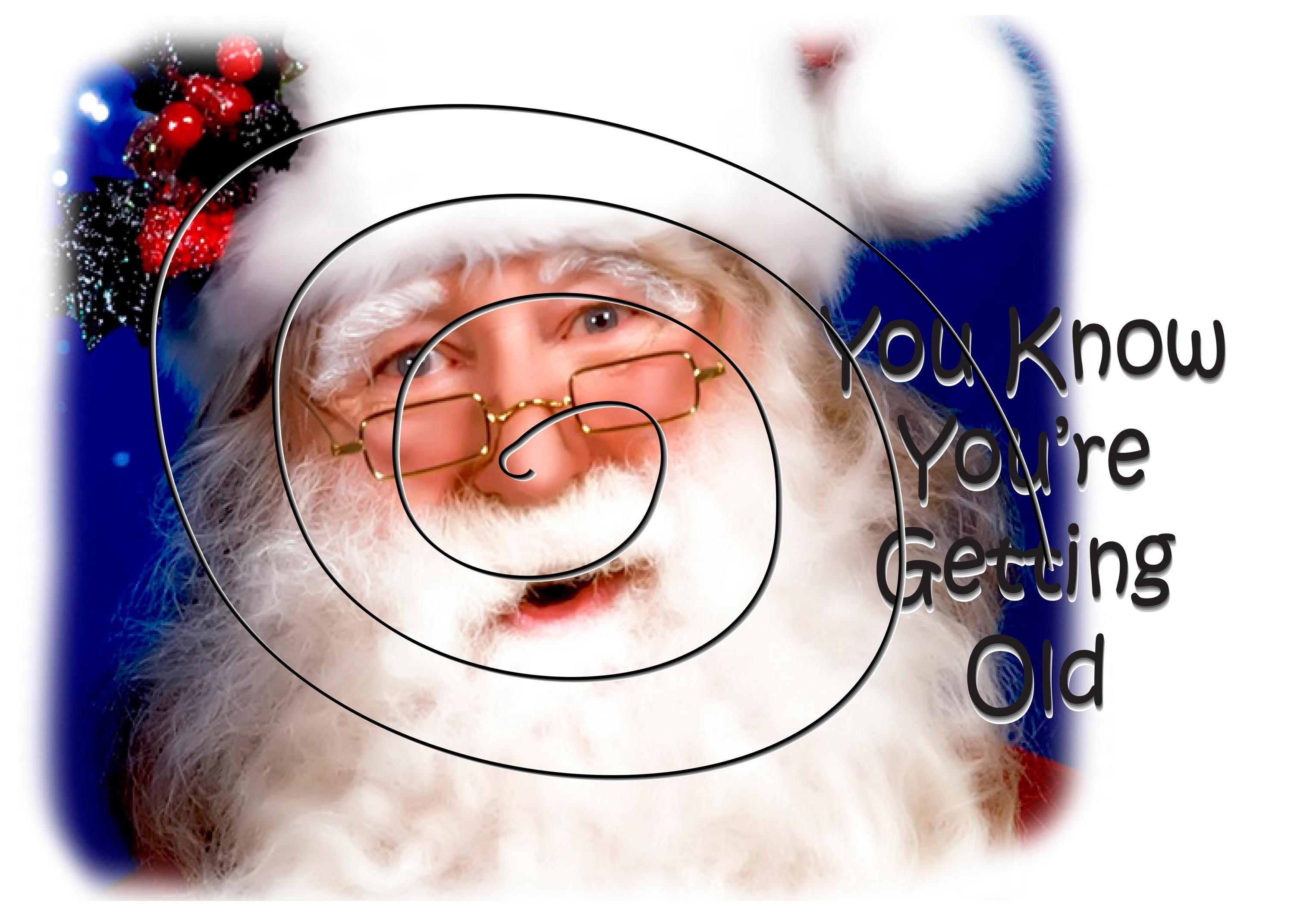 Santa Humor Birthday Card | Fun Year-Round Birthday Wishes