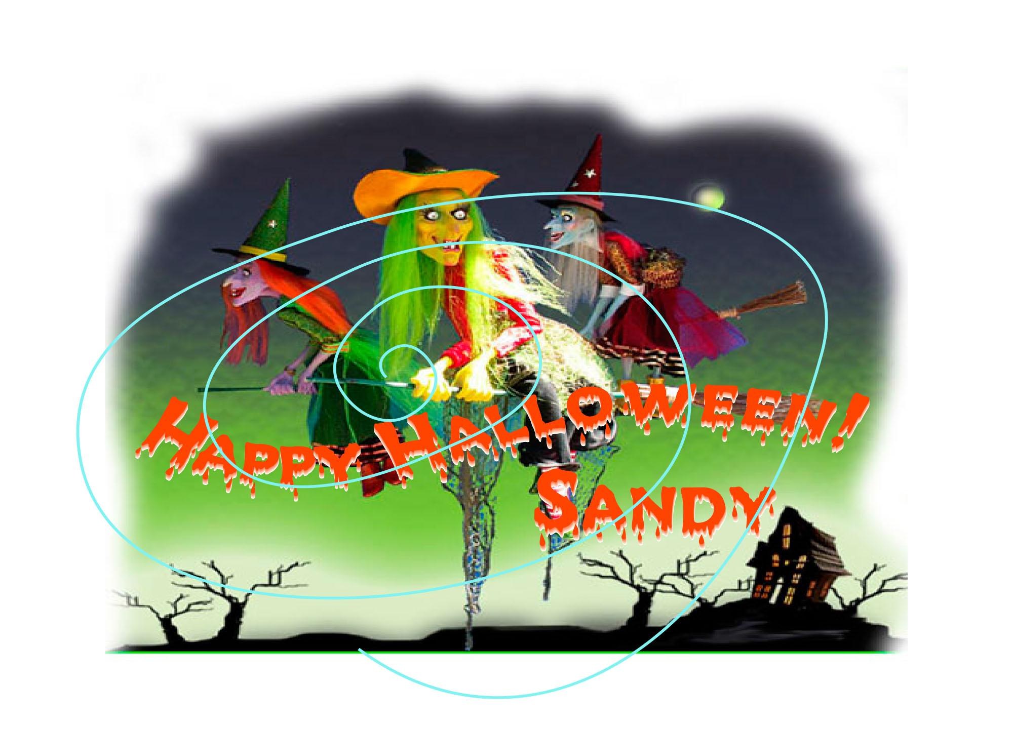 Witch Flying Halloween Card | Vampires Stalk the Night Humor -Humor