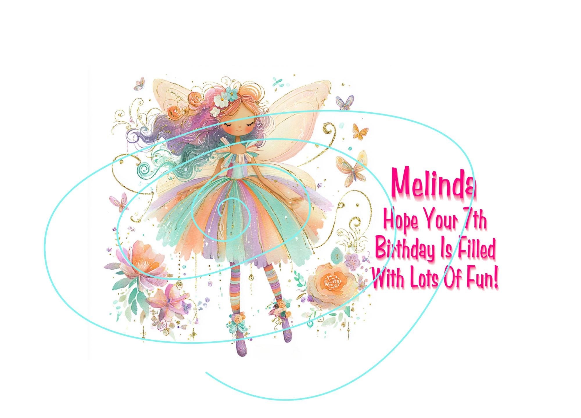 Birthday Card for Young Girls - Happy (Any Year) Hugs & Fun!