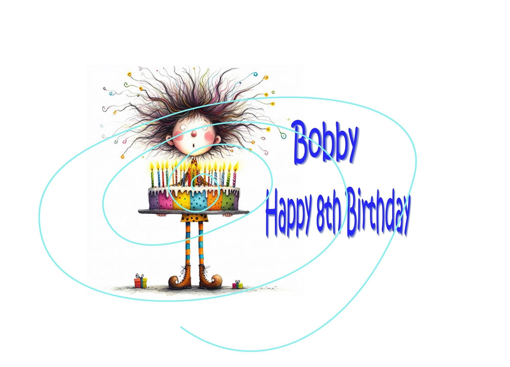 Young Boy Birthday Card - Hilarious ‘You Should Be Eating Cake!’ Humor
