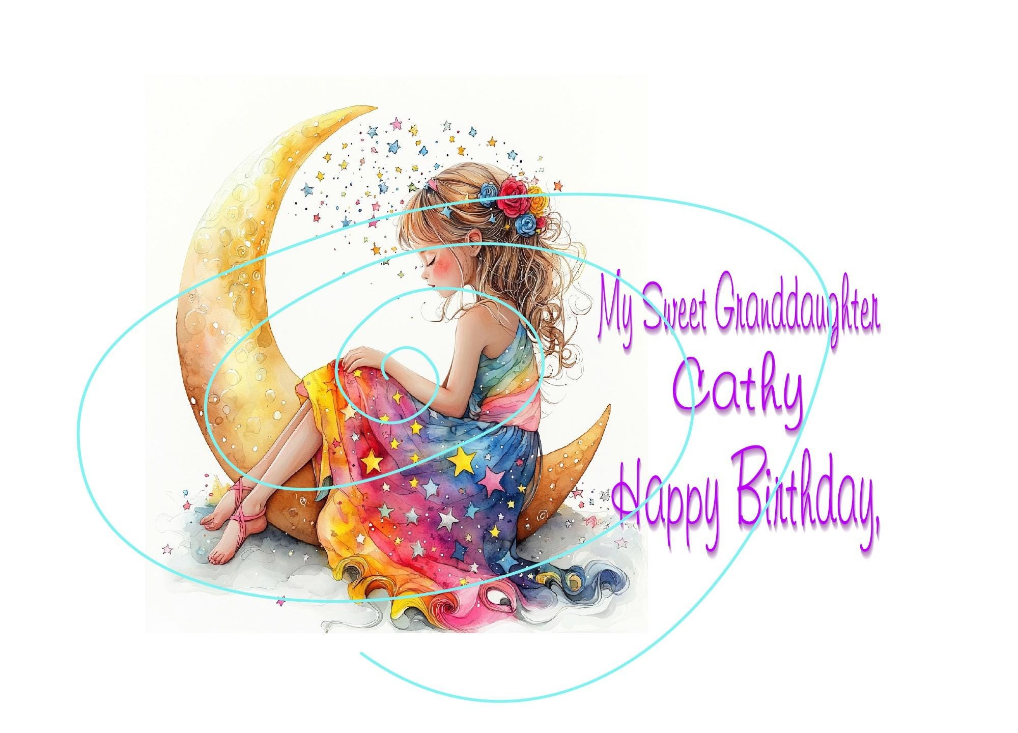 Birthday Card for Granddaughter - You Make Every Day Special, Proud to Be Your Grandmother