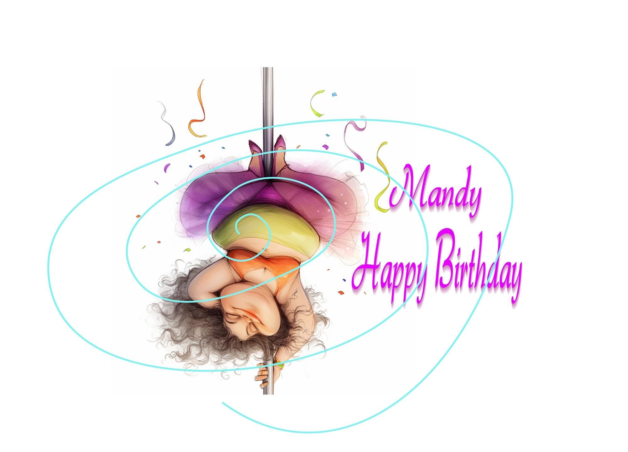 Happy Birthday Card - Humor with a Twist: Let Life Turn You Upside Down