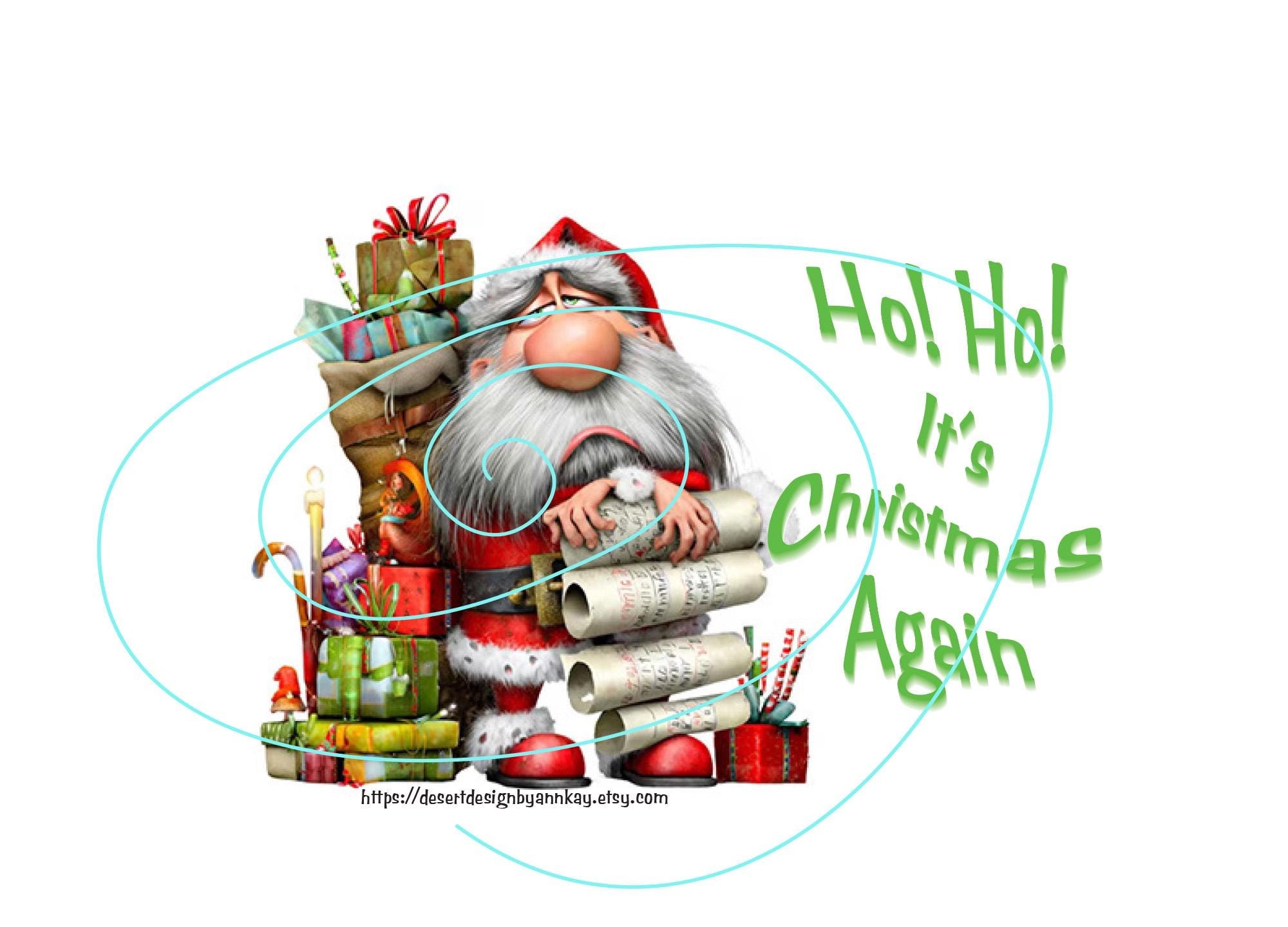 Santa Digital Stationery - Create Unlimited Christmas Cards Today!