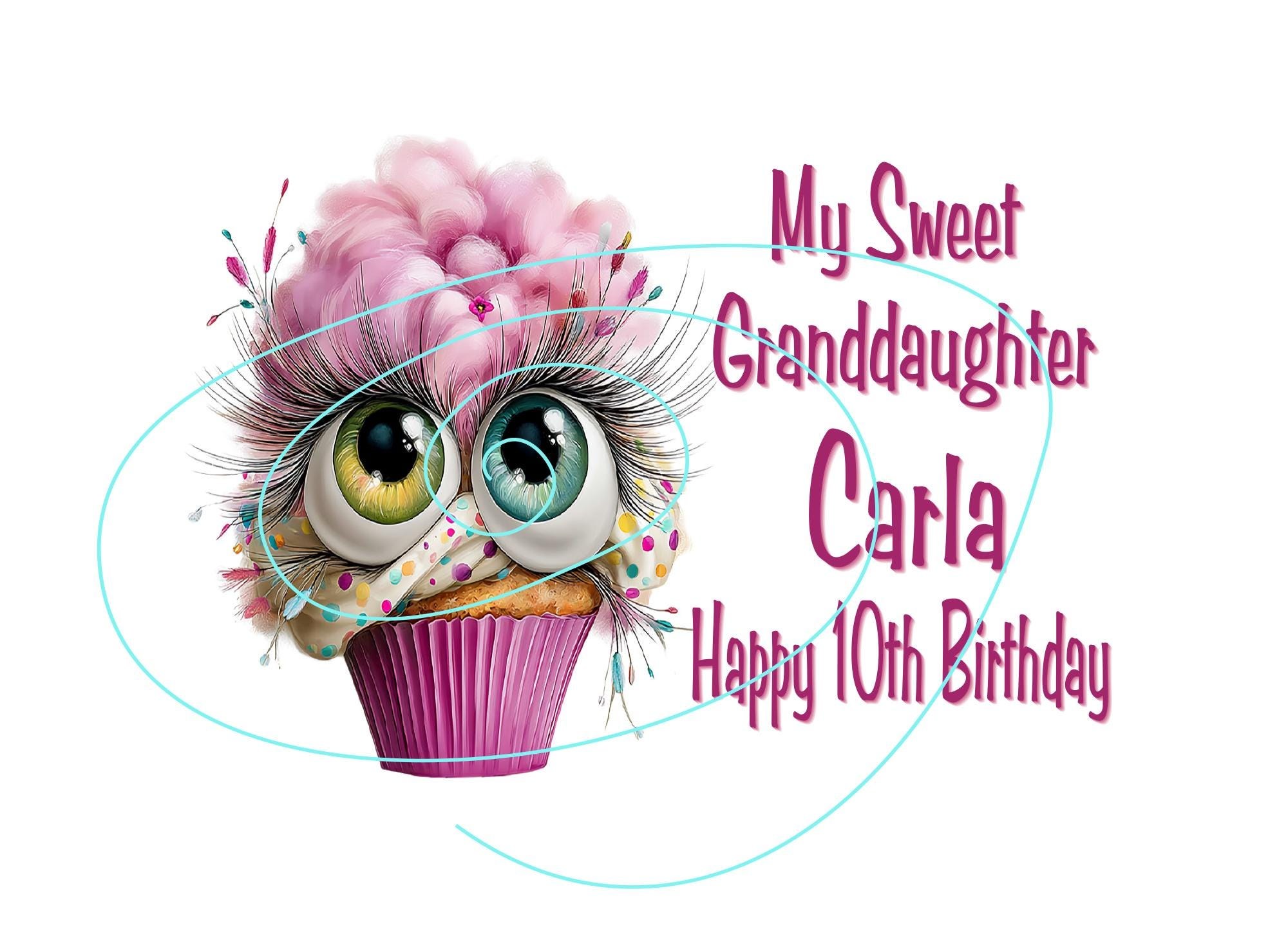 Birthday Card for Little Girls – Sweet Pearl Message, Any Age