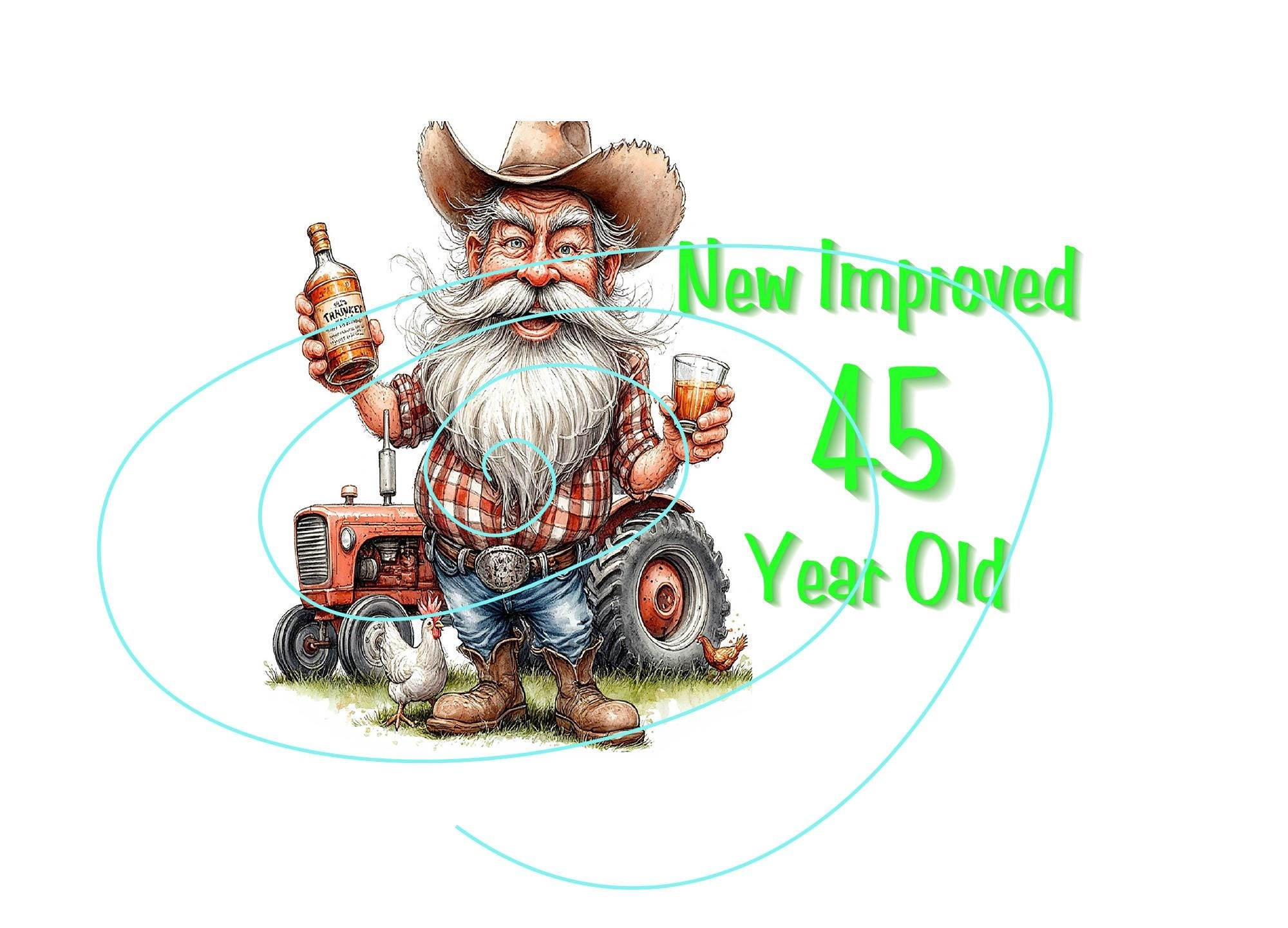 Personalized Funny Birthday Card - Custom Age Design for All Celebrations