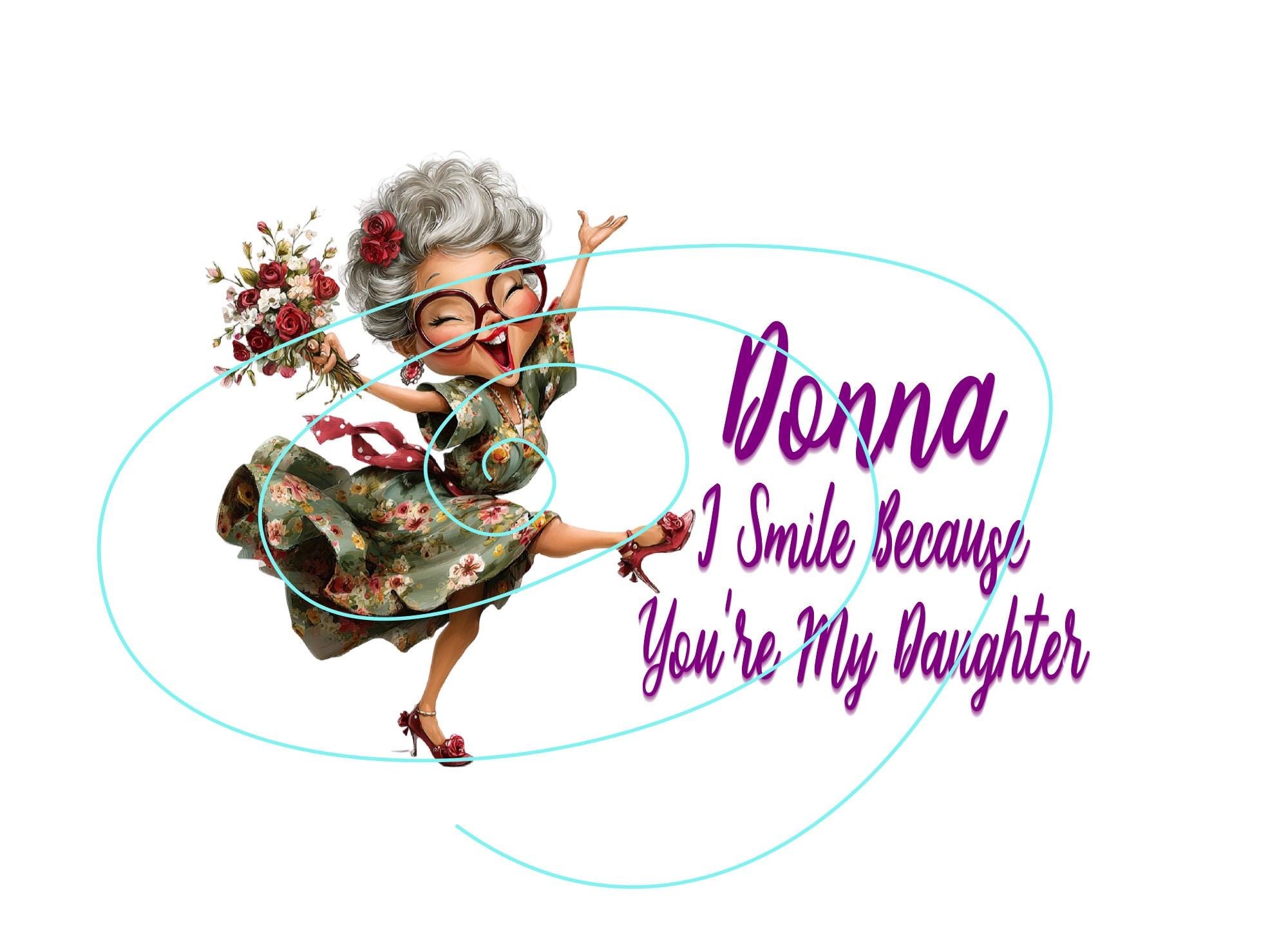 Humorous Birthday Card for Daughter - ‘I Laugh Because You Can’t Change It!