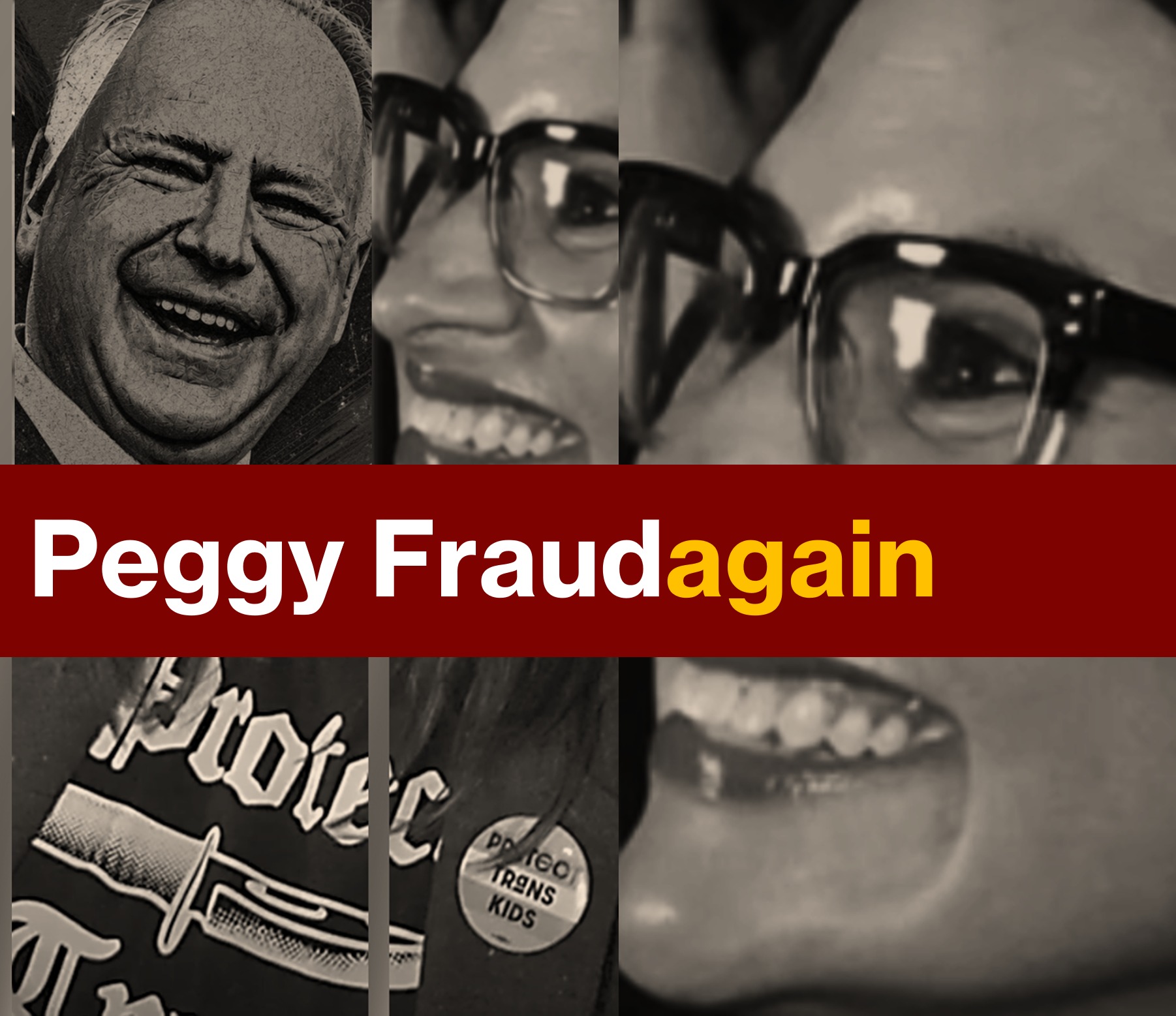Peggy Fraudagain graphic supplied by the site owner