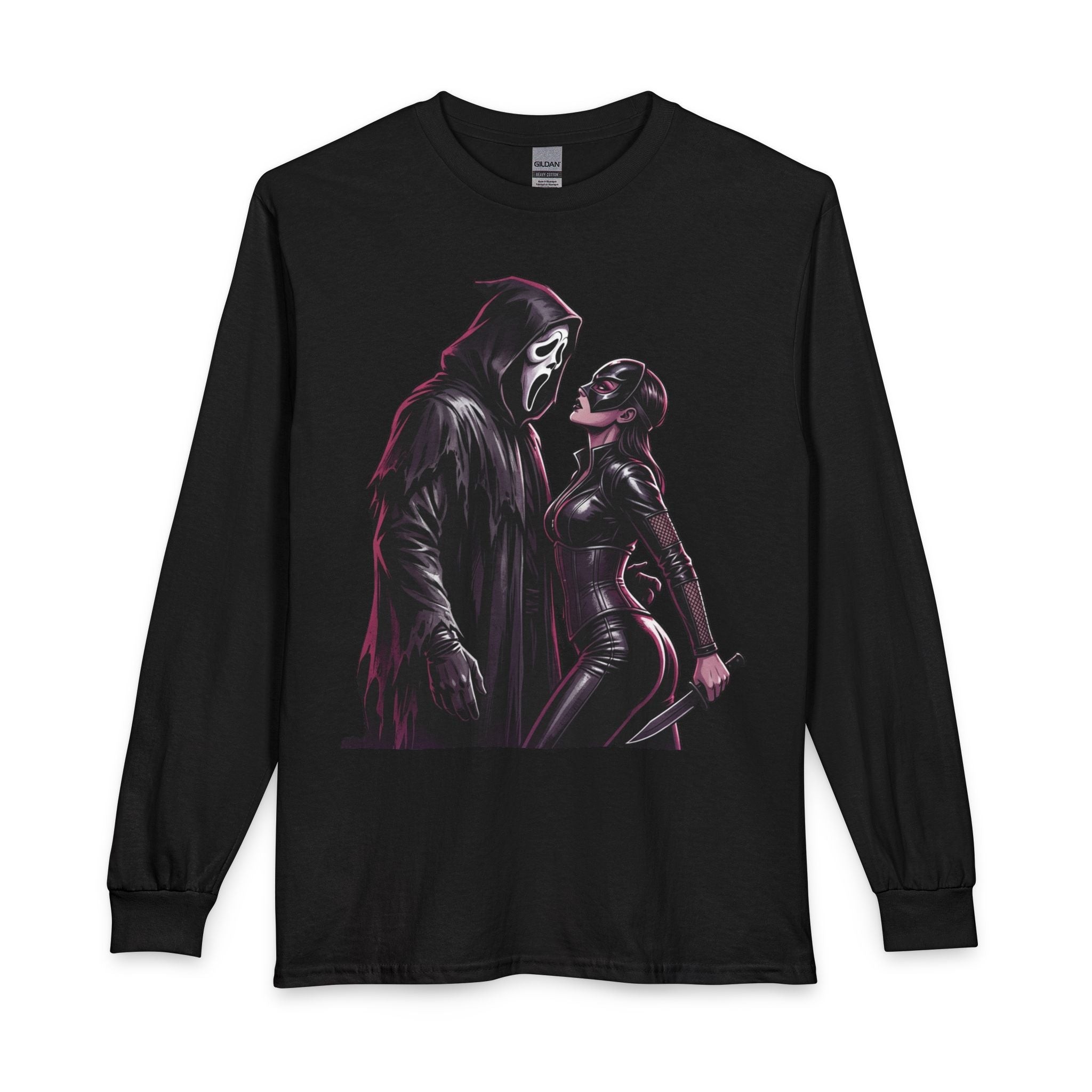 Dark romance graphic long sleeve shirt