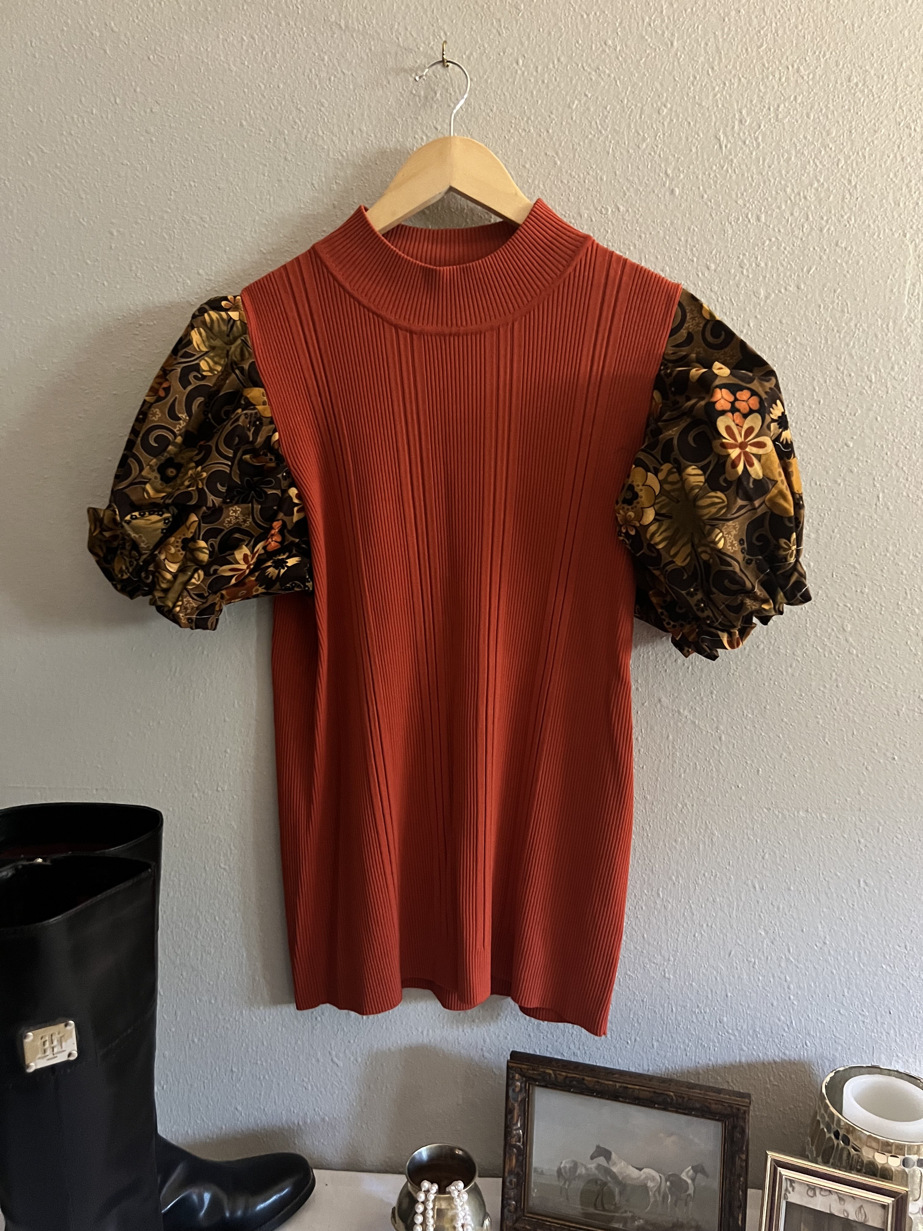 Upcycled Top One-of-One Couture  Size: 2X